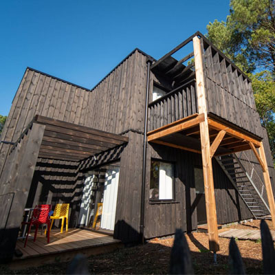 Chalet en bois Lacanau Moutchic Inn