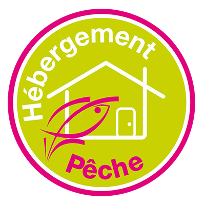 label hébergement pêche